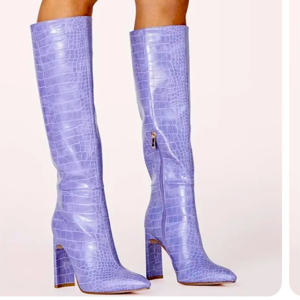 NEW never been worn! Billini purple boots